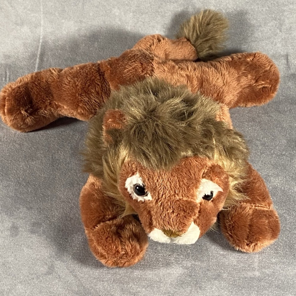 Bush Tops Wild Luxury Plush Lion Stuffed Safari Animal Toy Brown Collectible